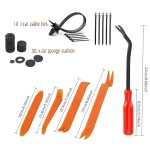 HTOMT 970PCS Bumper Retainer Clips Plastic Car Clips 31 Most Popular Sizes Rivets Push Pins Automotive Fasteners Fender Clips Door Panel Trim Clips Kit for Toyota GM Ford Honda Acura Chrysler - Image 2